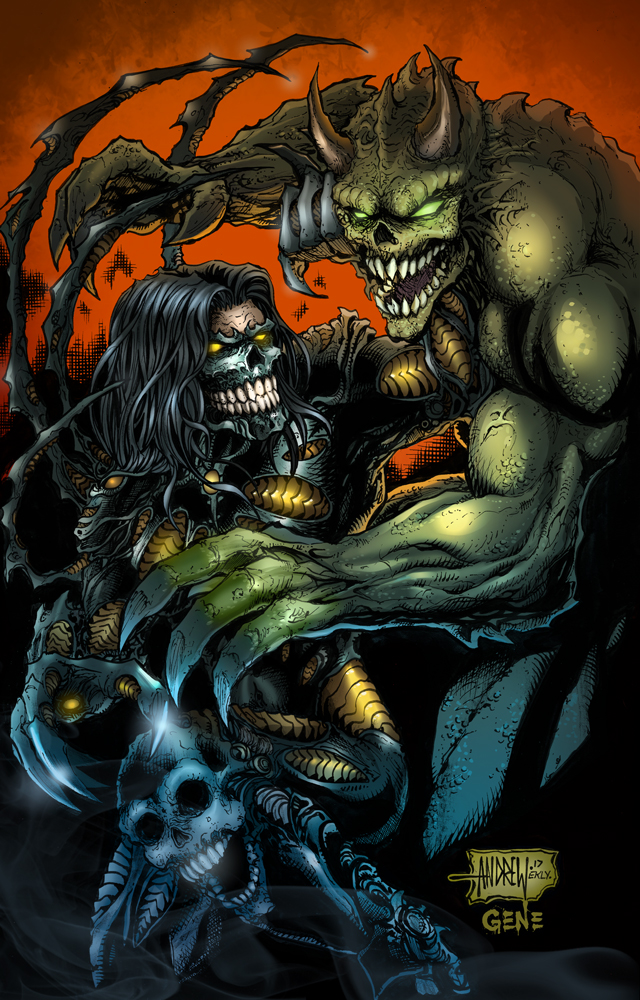 Darkness - © Top Cow - Andrew Mangum - (submission piece)